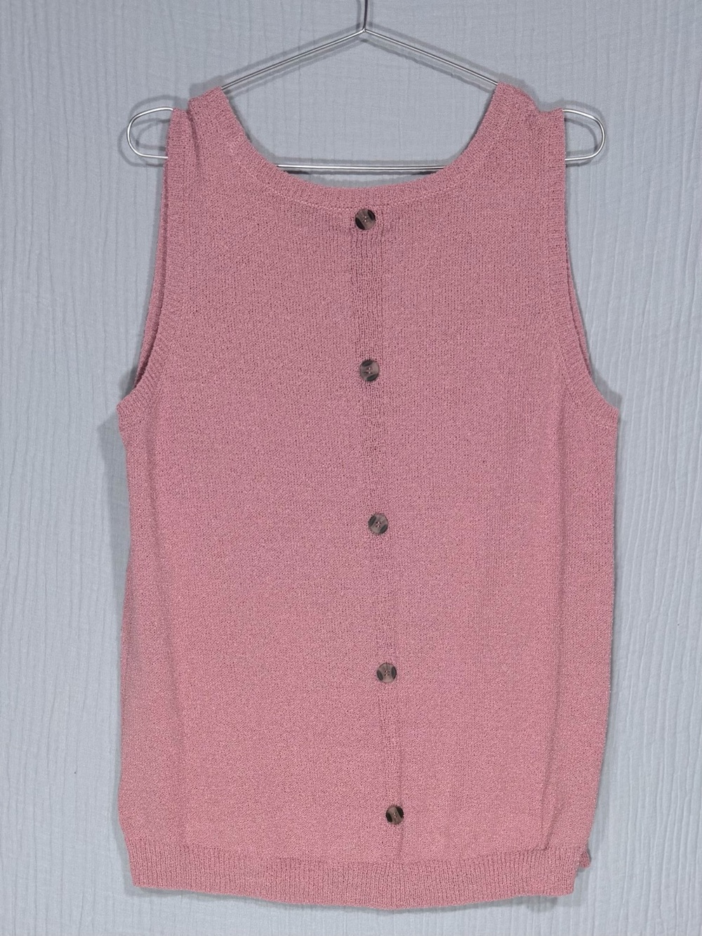 🎀NWOT | Perch | Slouchy TankTop | Button Back | Coastal Minimalist | Pocket | XL - Picture 3 of 6